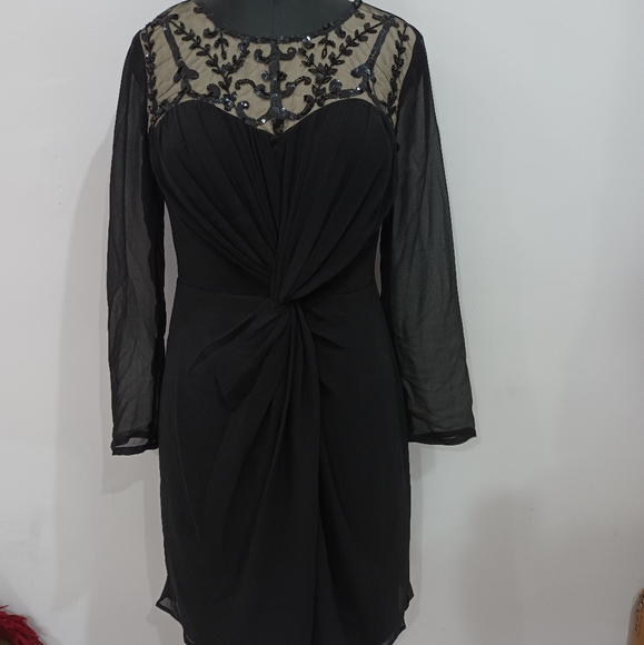 Trendy divva padded embellishments dress